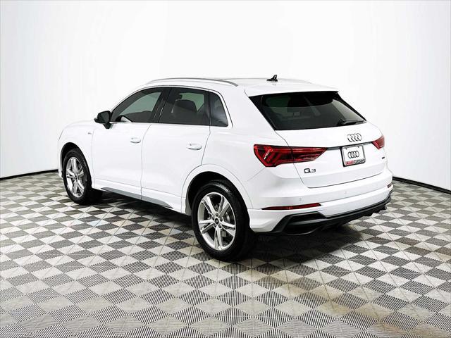 used 2024 Audi Q3 car, priced at $41,900