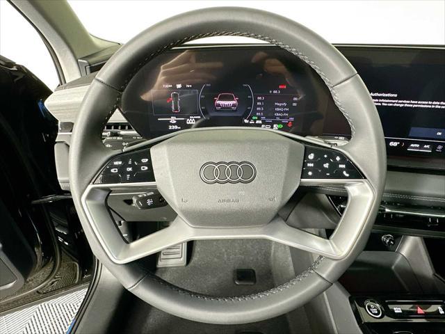 new 2025 Audi Q6 e-tron car, priced at $77,410