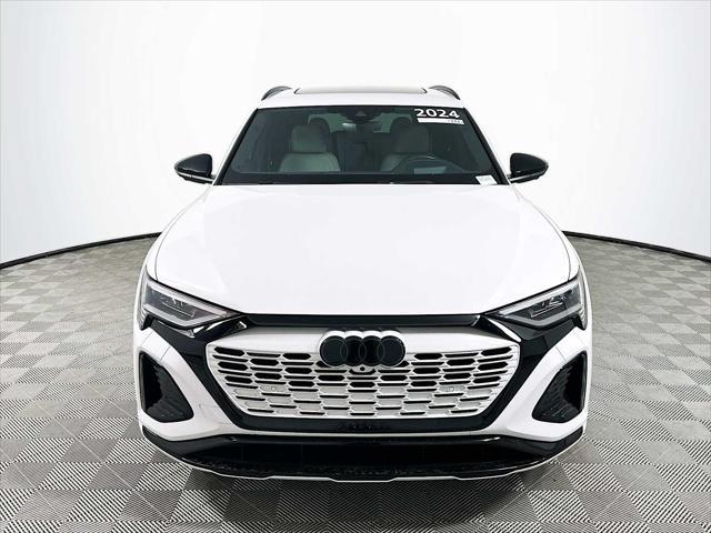 used 2024 Audi Q8 e-tron car, priced at $61,900