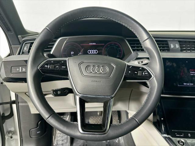used 2024 Audi Q8 e-tron car, priced at $61,900