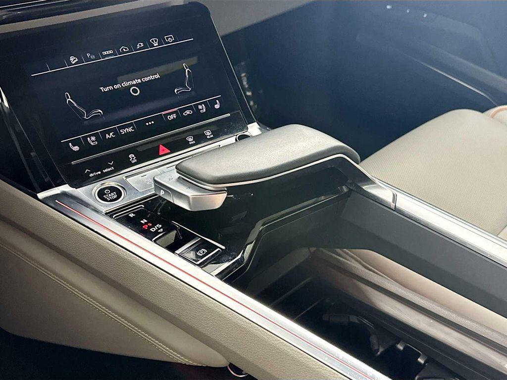 used 2024 Audi Q8 e-tron car, priced at $58,500