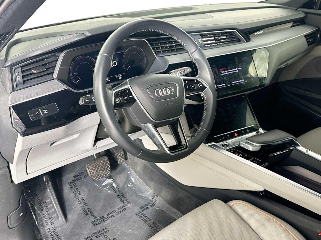 used 2024 Audi Q8 e-tron car, priced at $58,500