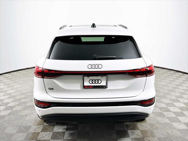 new 2025 Audi Q6 e-tron car, priced at $70,660