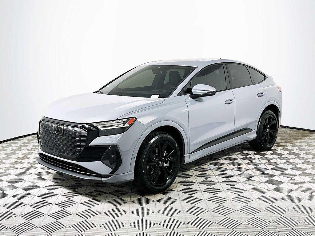 used 2023 Audi Q4 e-tron car, priced at $36,900