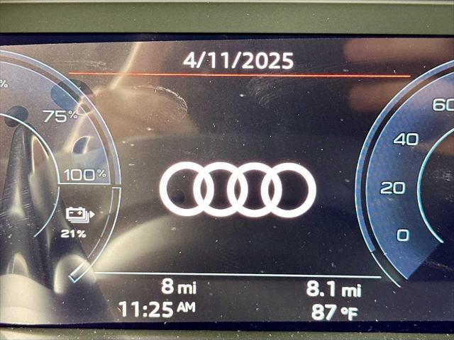 new 2025 Audi Q4 e-tron Sportback car, priced at $63,685