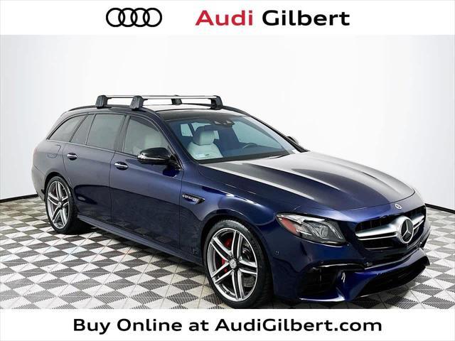 used 2020 Mercedes-Benz AMG E 63 car, priced at $79,900
