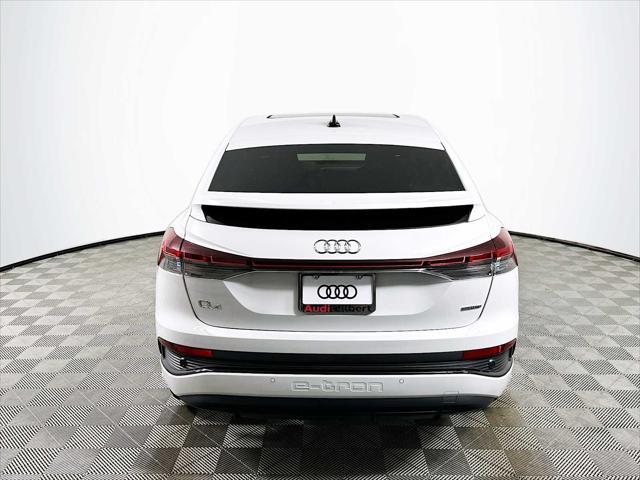 used 2024 Audi Q4 e-tron car, priced at $43,900