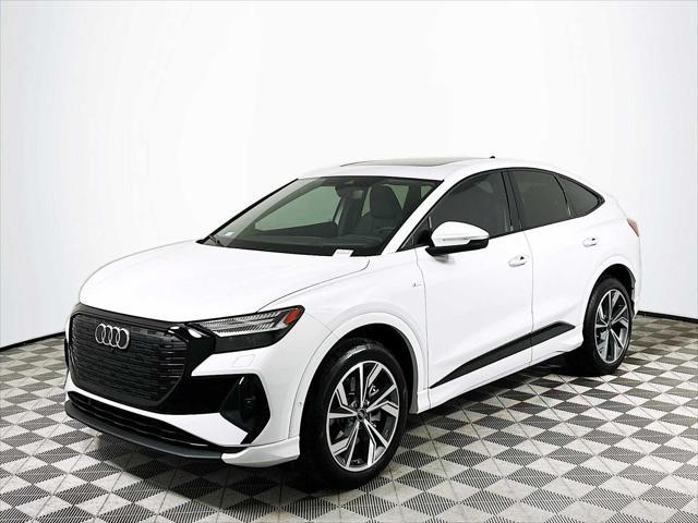 used 2024 Audi Q4 e-tron car, priced at $43,900