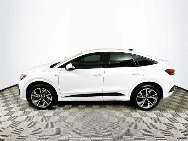 used 2024 Audi Q4 e-tron car, priced at $43,900