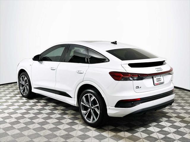 used 2024 Audi Q4 e-tron car, priced at $43,900