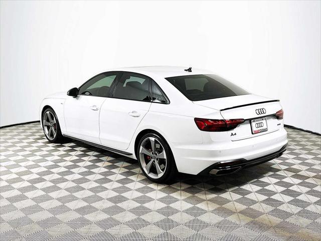 used 2024 Audi A4 car, priced at $49,500