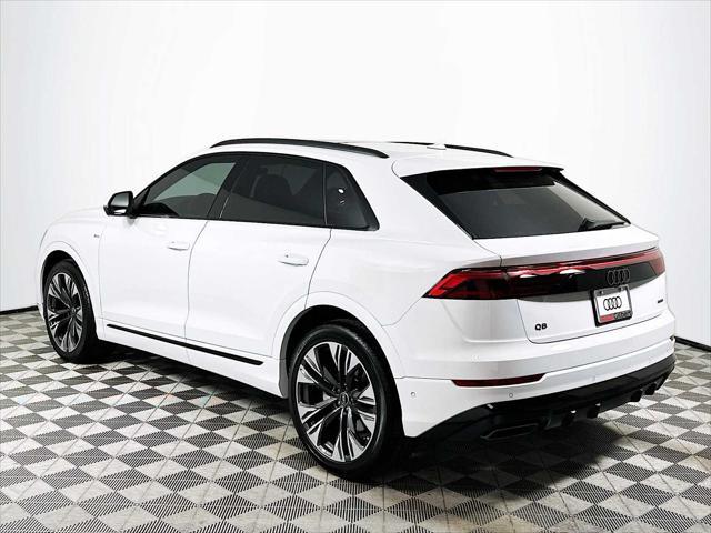 new 2025 Audi Q8 car, priced at $93,375
