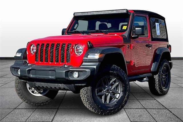 used 2024 Jeep Wrangler car, priced at $34,337