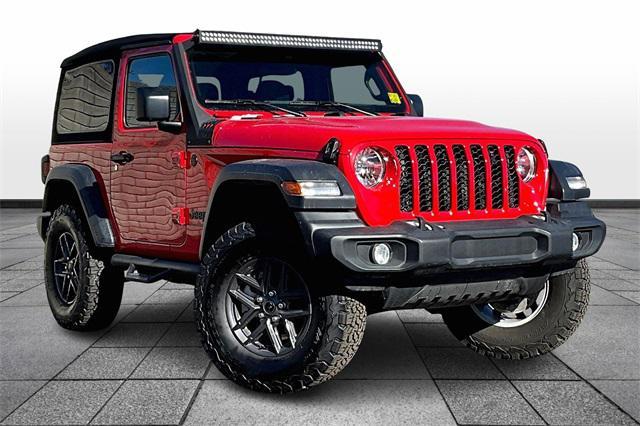 used 2024 Jeep Wrangler car, priced at $34,337