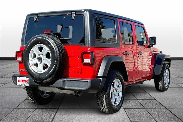 used 2019 Jeep Wrangler Unlimited car, priced at $26,813