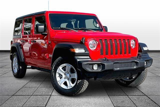 used 2019 Jeep Wrangler Unlimited car, priced at $26,813