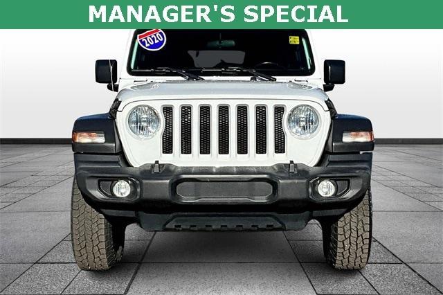 used 2020 Jeep Wrangler Unlimited car, priced at $29,151