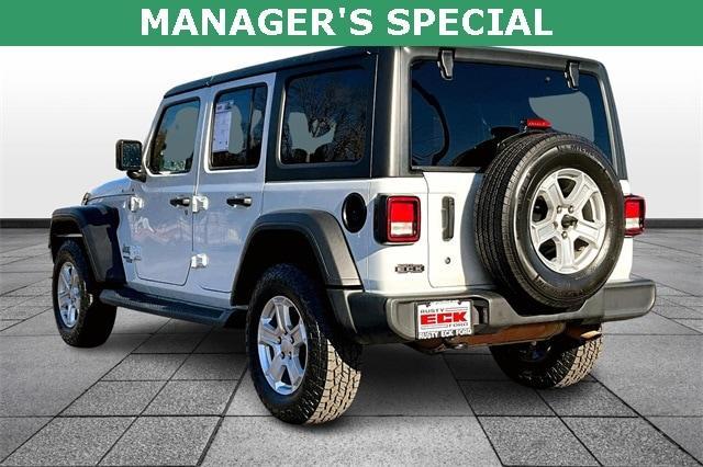 used 2020 Jeep Wrangler Unlimited car, priced at $29,151