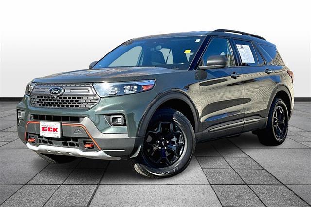 used 2022 Ford Explorer car, priced at $33,332