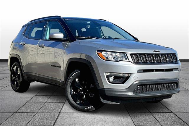 used 2021 Jeep Compass car, priced at $19,996