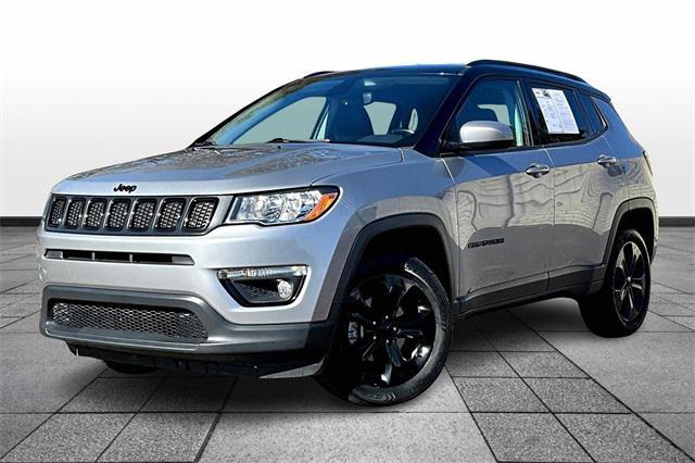 used 2021 Jeep Compass car, priced at $19,996