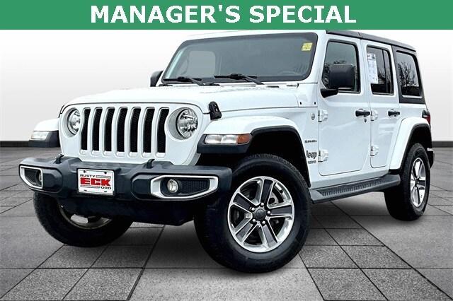 used 2020 Jeep Wrangler Unlimited car, priced at $33,687