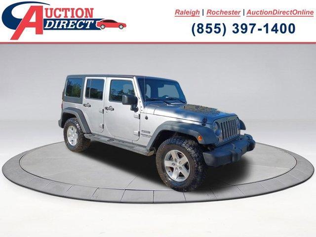 used 2015 Jeep Wrangler Unlimited car, priced at $24,499