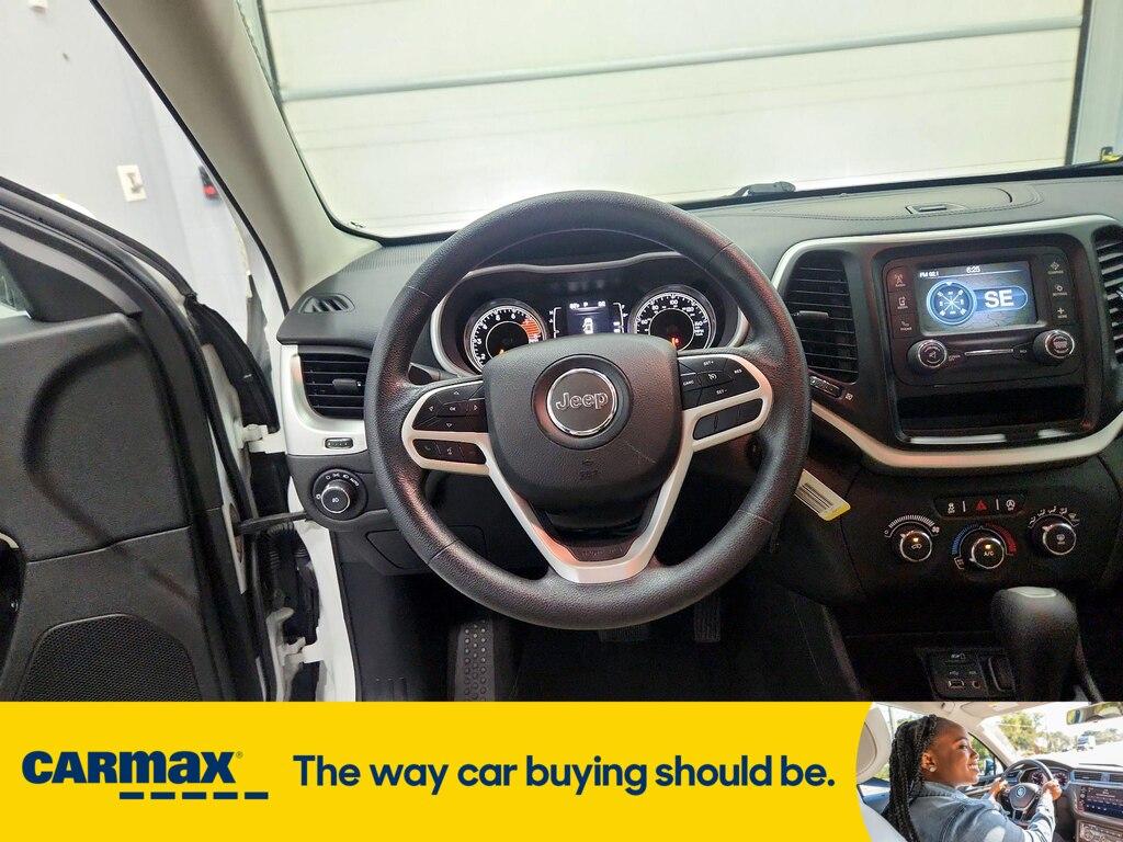 used 2018 Jeep Cherokee car, priced at $16,998
