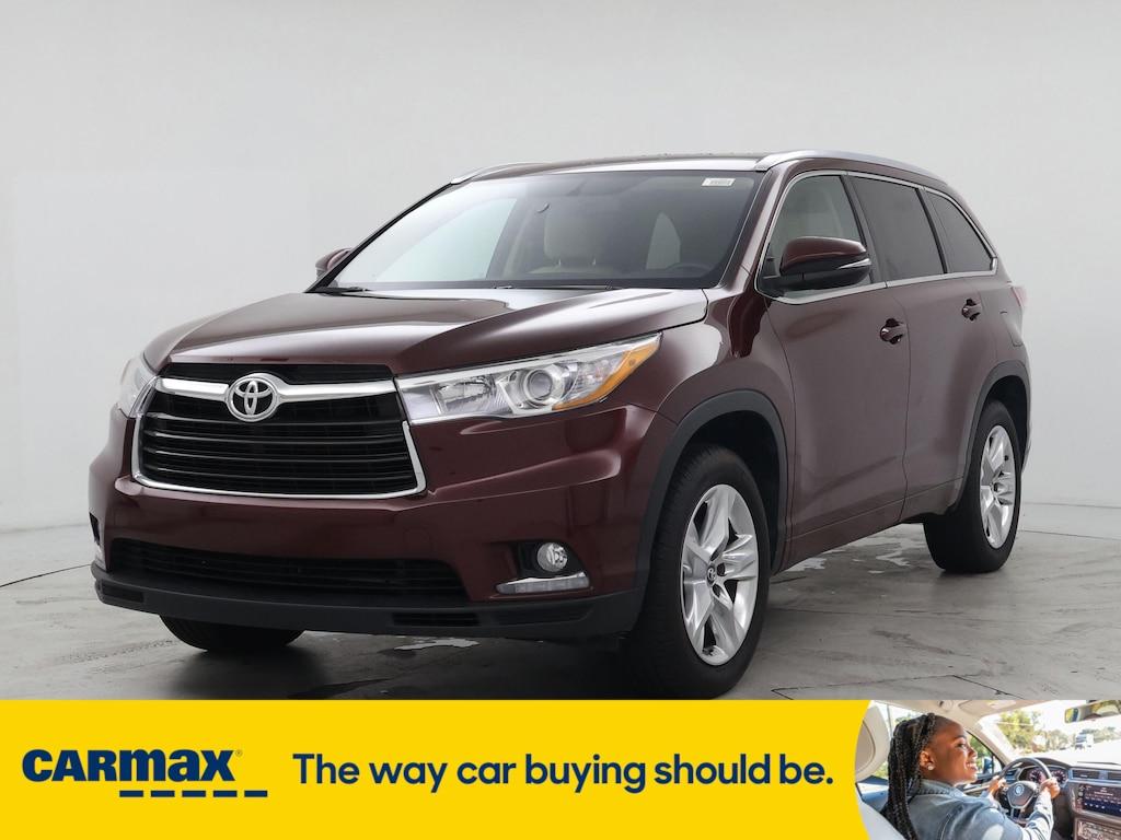 used 2016 Toyota Highlander car, priced at $31,998