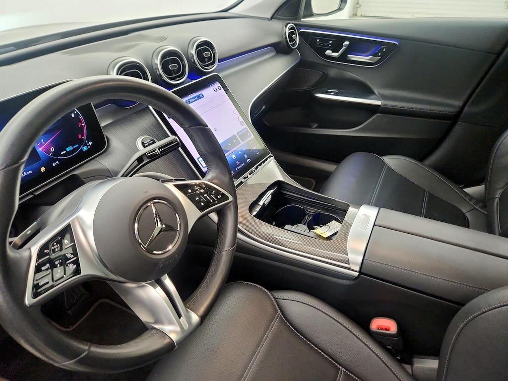 used 2022 Mercedes-Benz C-Class car, priced at $38,998