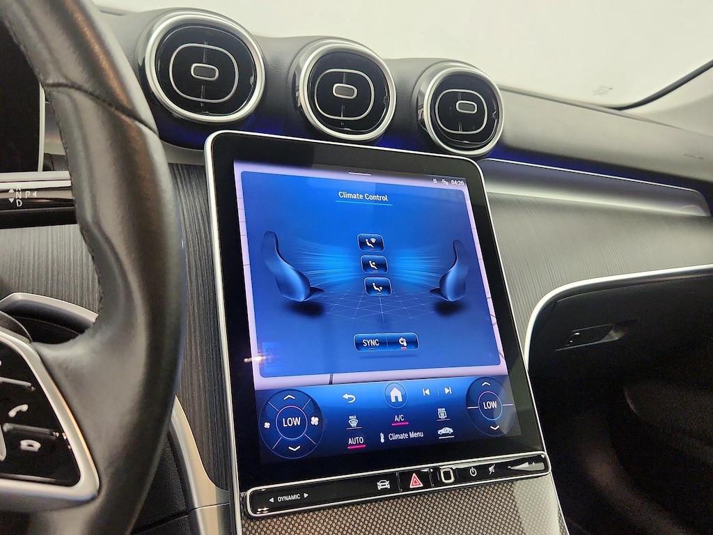 used 2022 Mercedes-Benz C-Class car, priced at $38,998