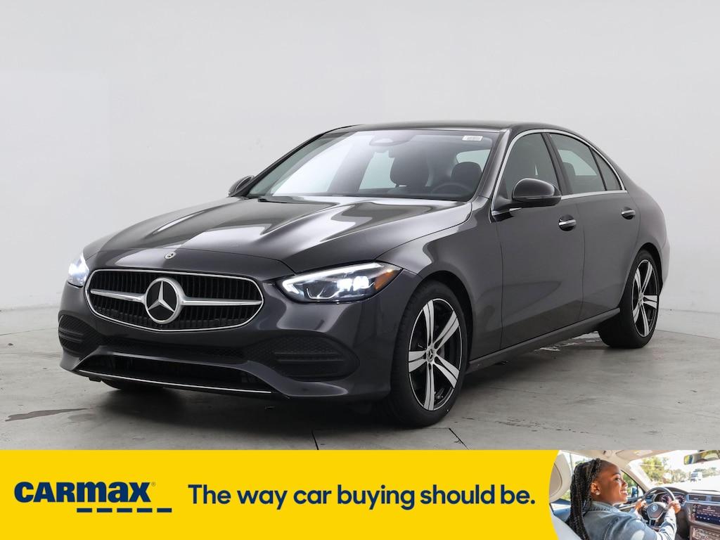used 2022 Mercedes-Benz C-Class car, priced at $38,998