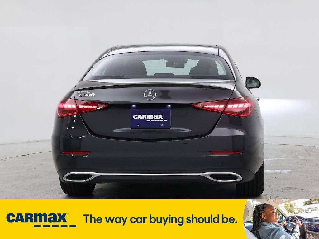 used 2022 Mercedes-Benz C-Class car, priced at $38,998