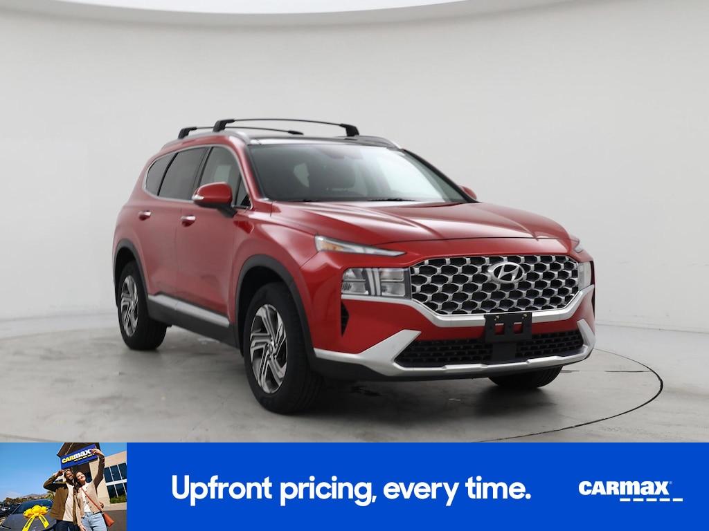 used 2021 Hyundai Santa Fe car, priced at $23,998
