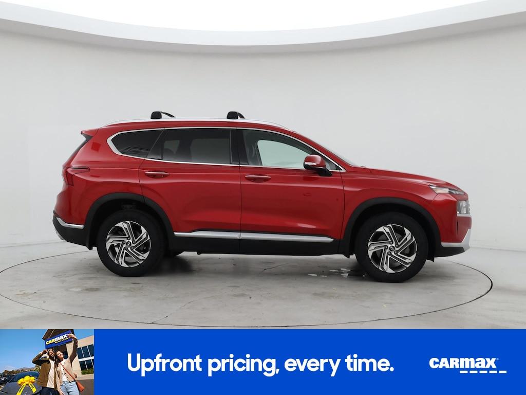 used 2021 Hyundai Santa Fe car, priced at $23,998