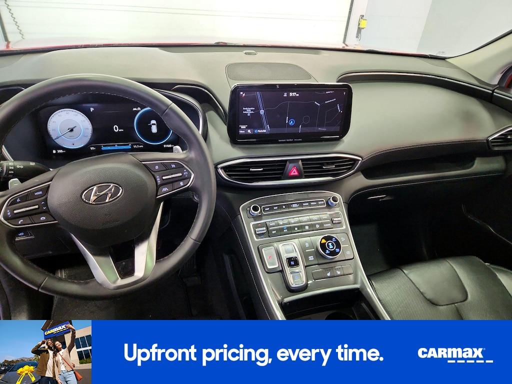 used 2021 Hyundai Santa Fe car, priced at $23,998