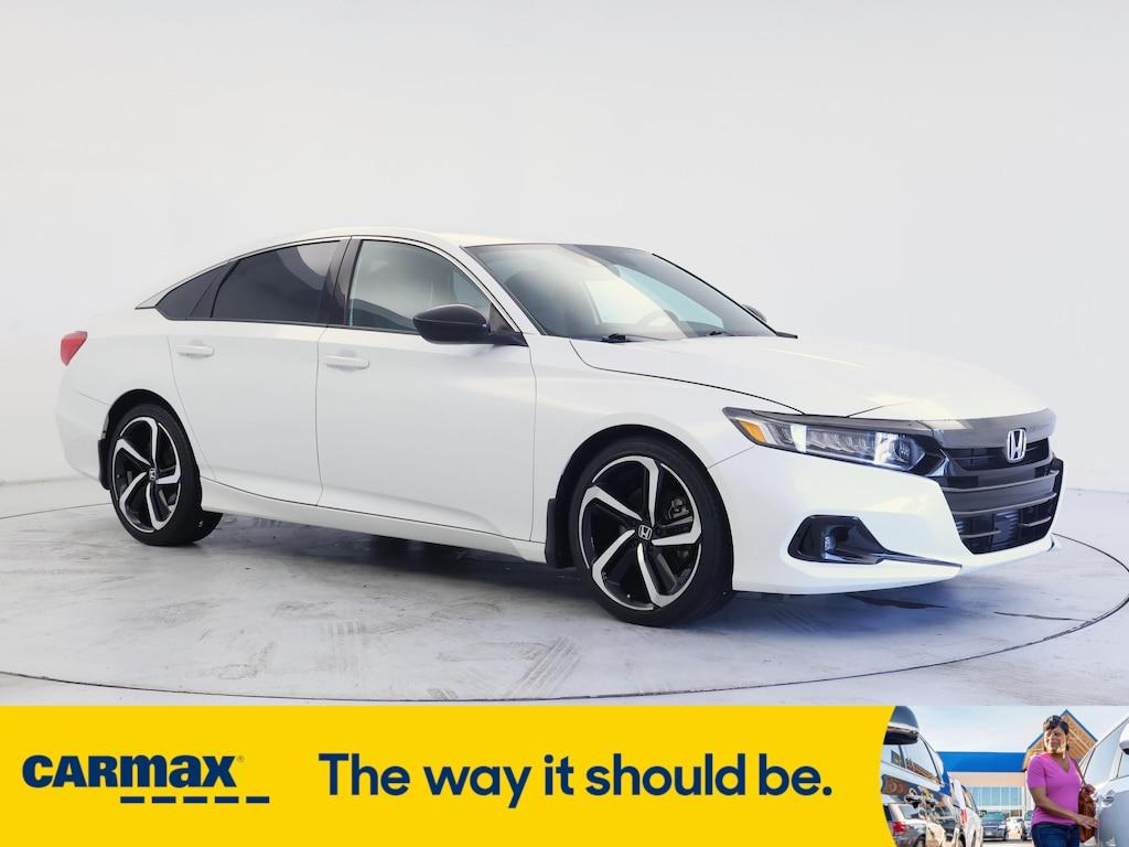 used 2022 Honda Accord car, priced at $27,998