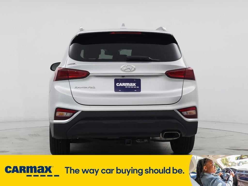 used 2019 Hyundai Santa Fe car, priced at $17,998
