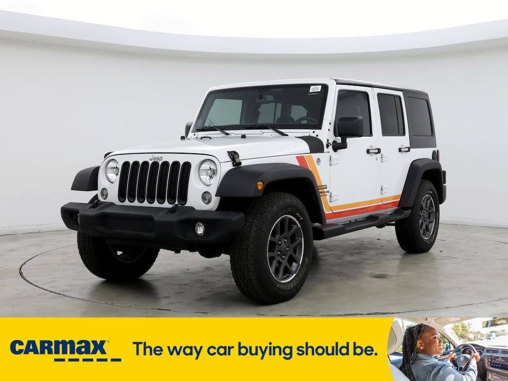 used 2017 Jeep Wrangler car, priced at $21,998