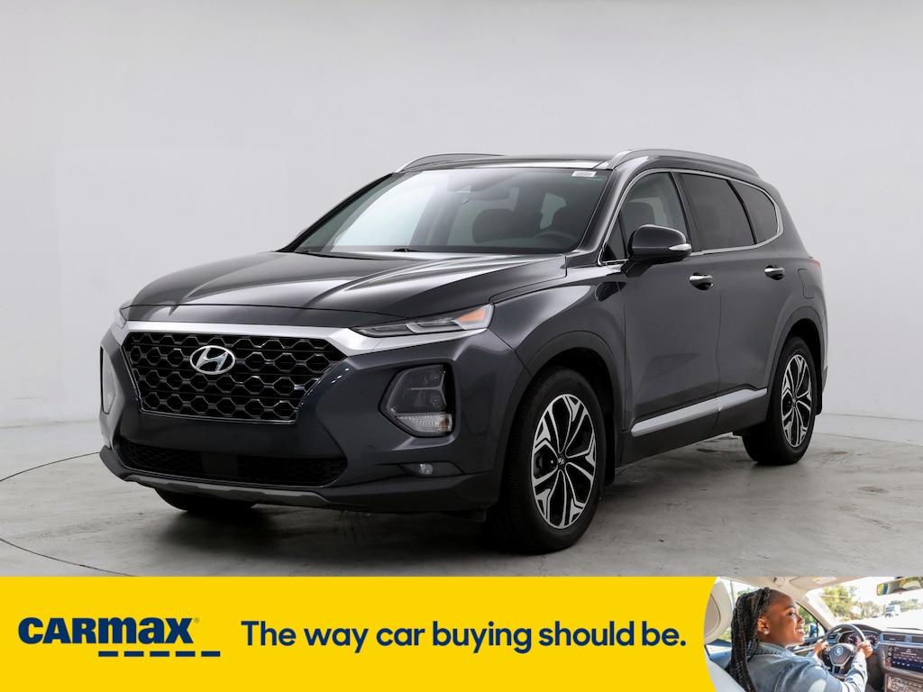 used 2020 Hyundai Santa Fe car, priced at $18,998