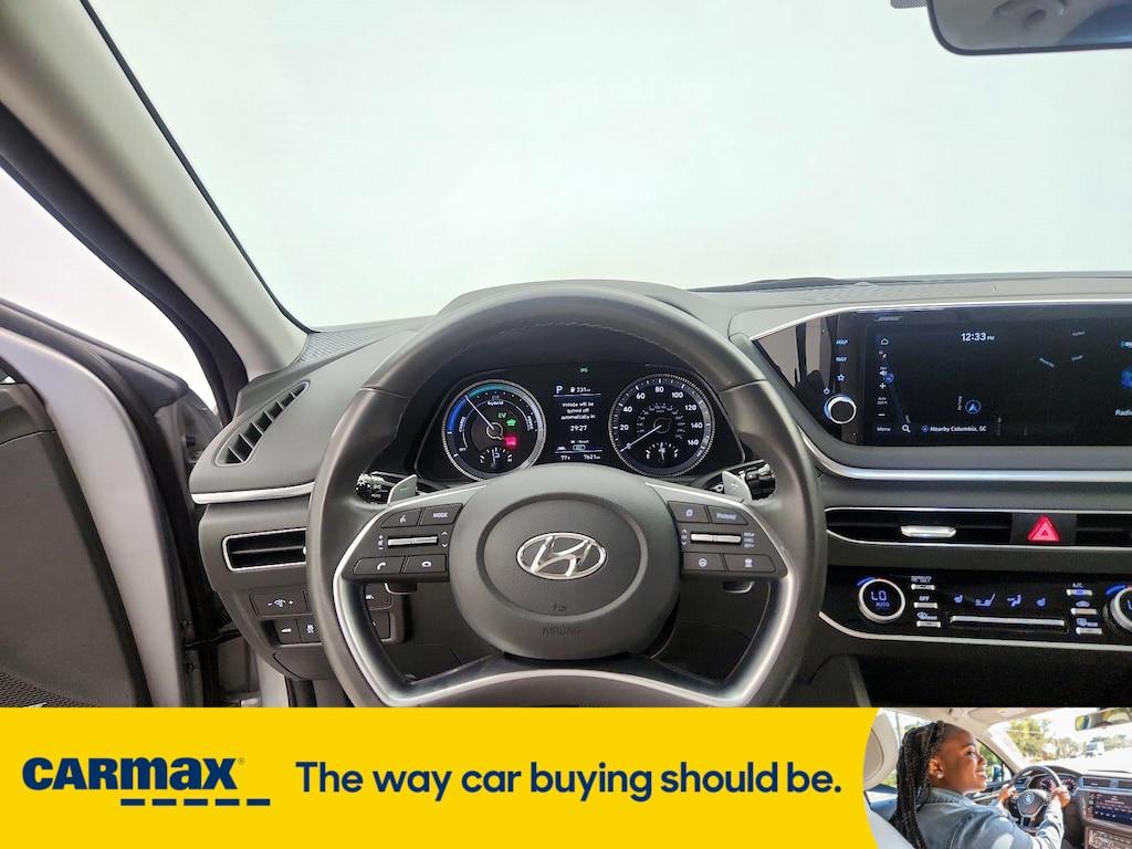 used 2023 Hyundai Sonata Hybrid car, priced at $24,998