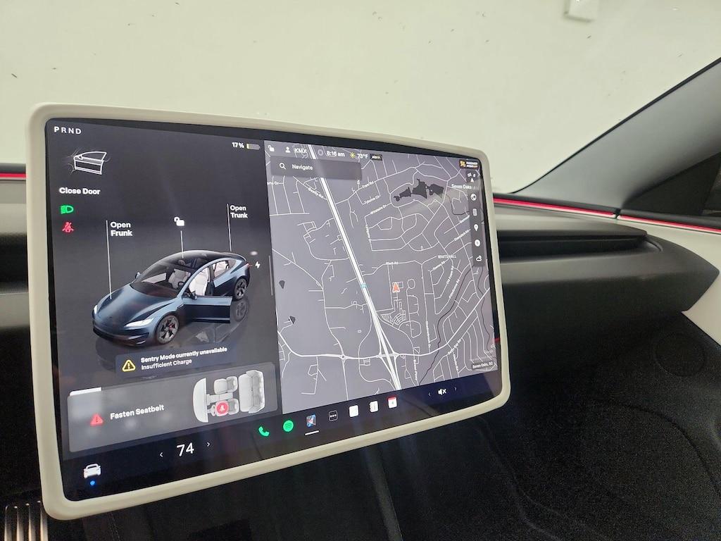 used 2025 Tesla Model 3 car, priced at $49,998