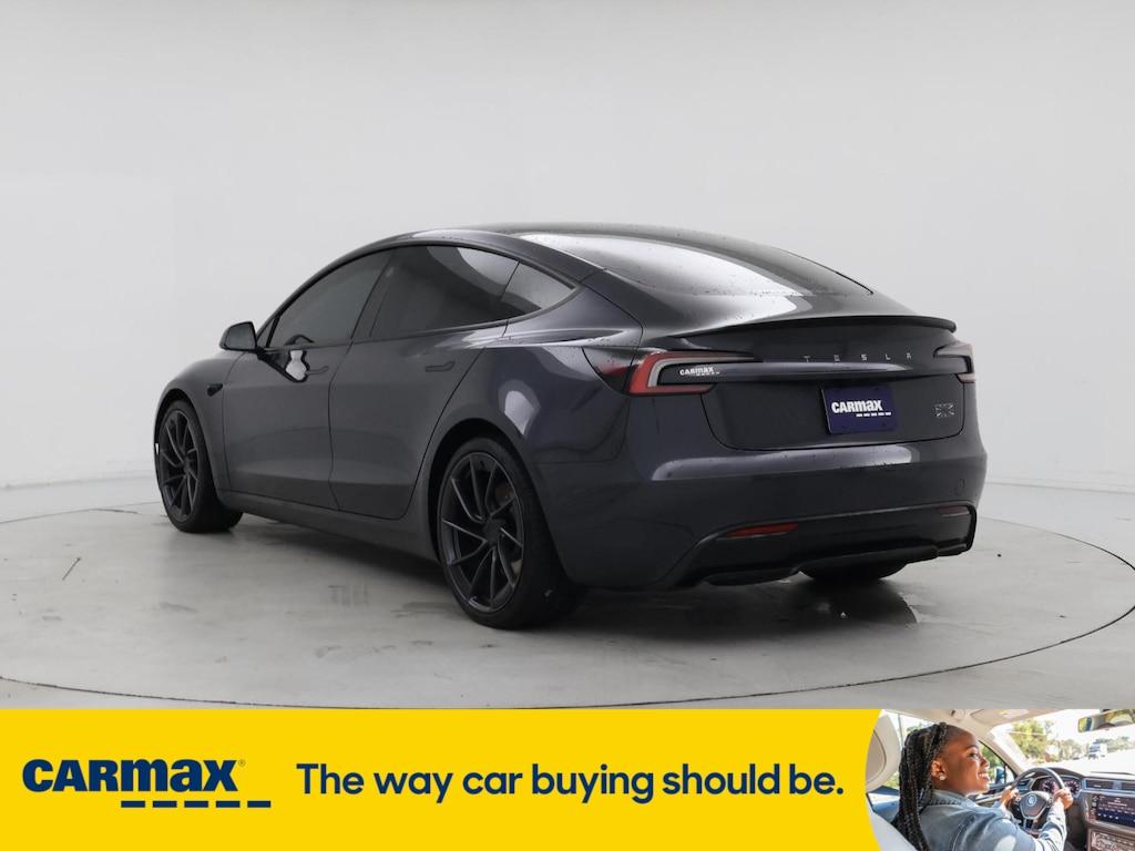 used 2025 Tesla Model 3 car, priced at $49,998