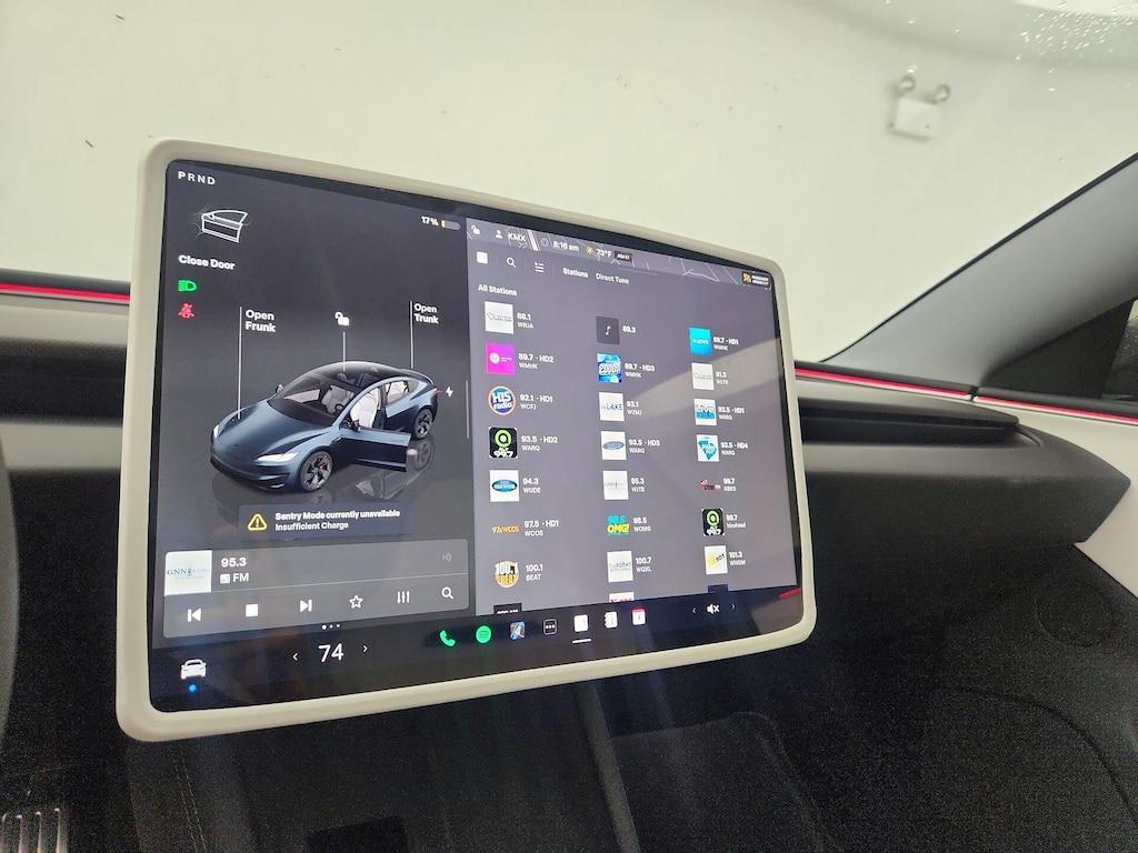used 2025 Tesla Model 3 car, priced at $49,998