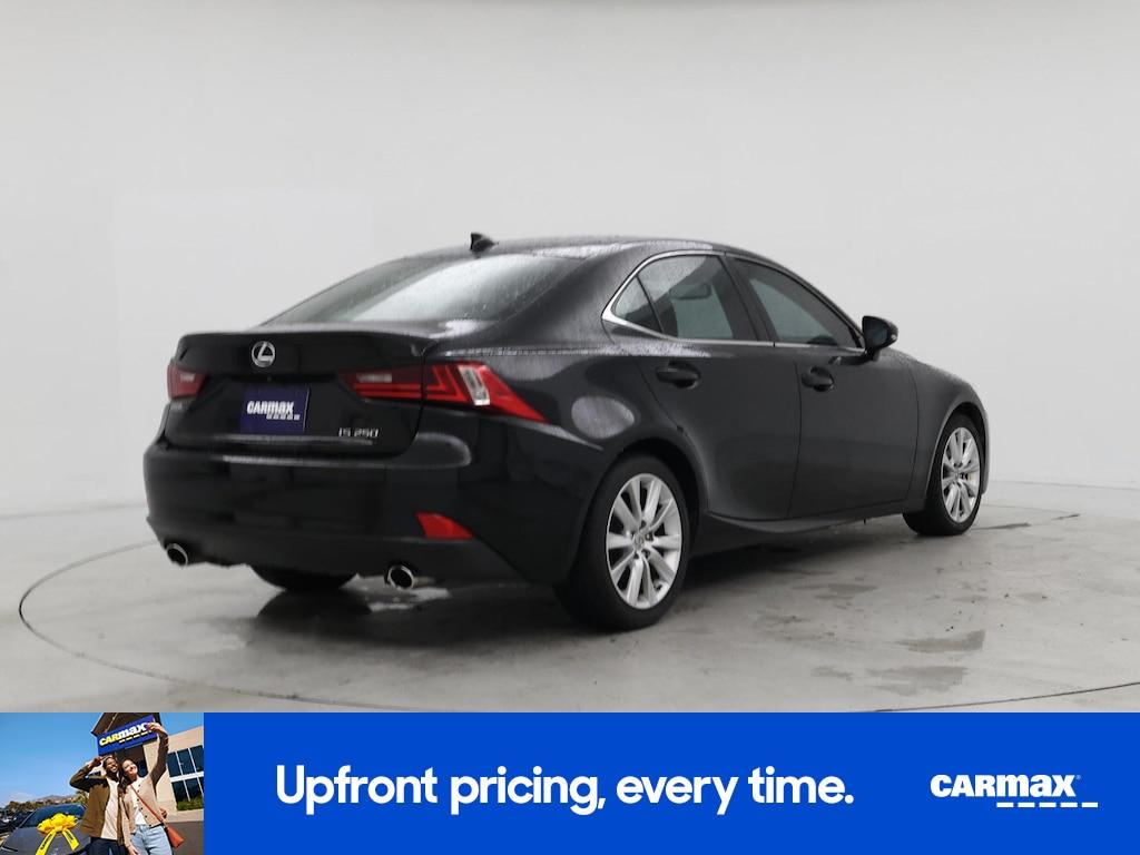 used 2015 Lexus IS 250 car, priced at $16,998