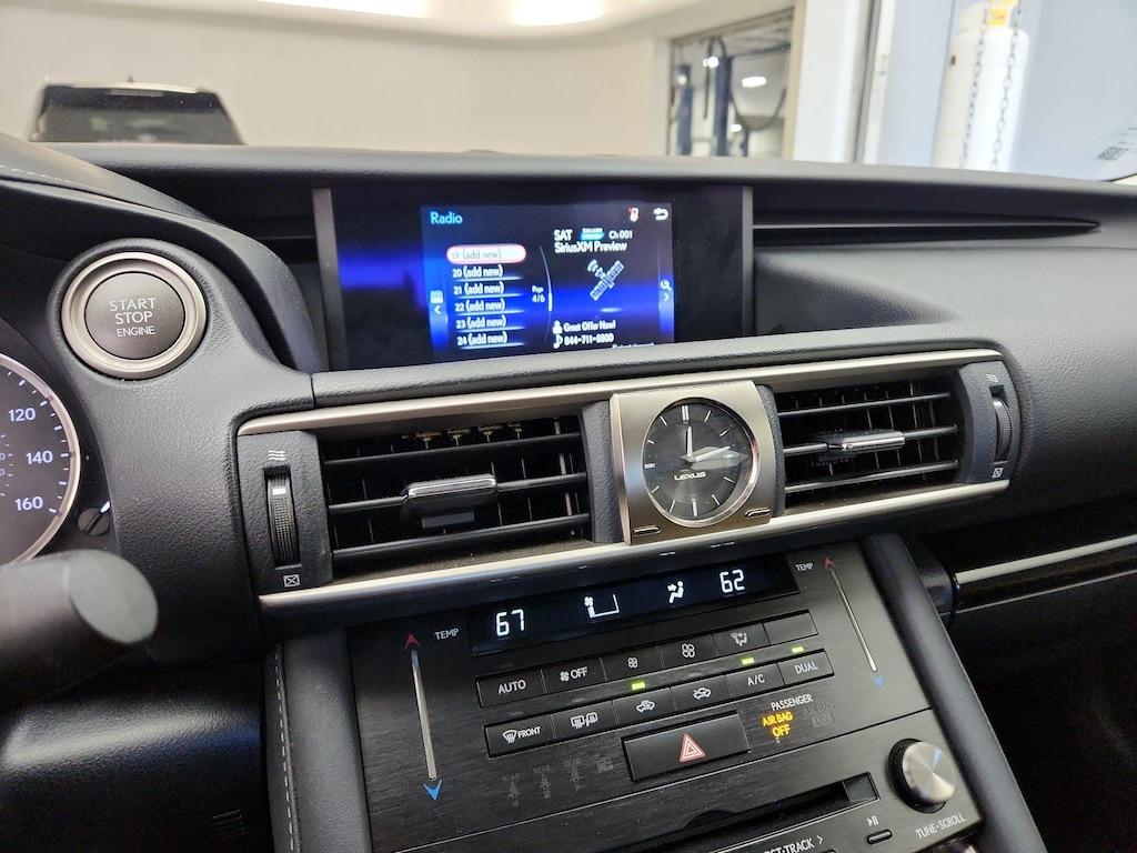 used 2017 Lexus IS 200t car, priced at $20,998