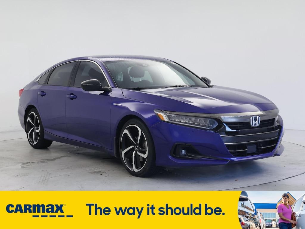 used 2022 Honda Accord Hybrid car, priced at $24,998
