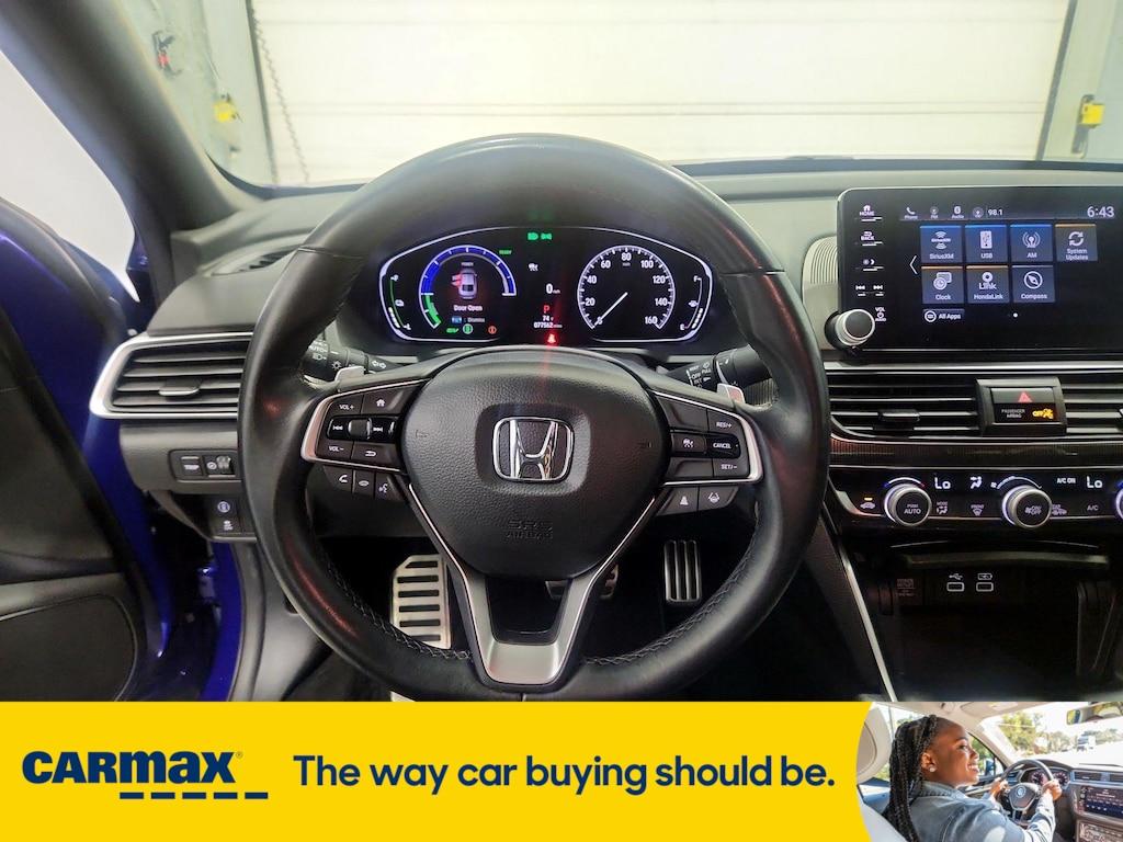 used 2022 Honda Accord Hybrid car, priced at $24,998