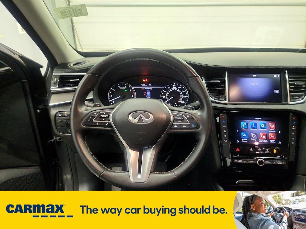 used 2022 INFINITI QX50 car, priced at $28,998