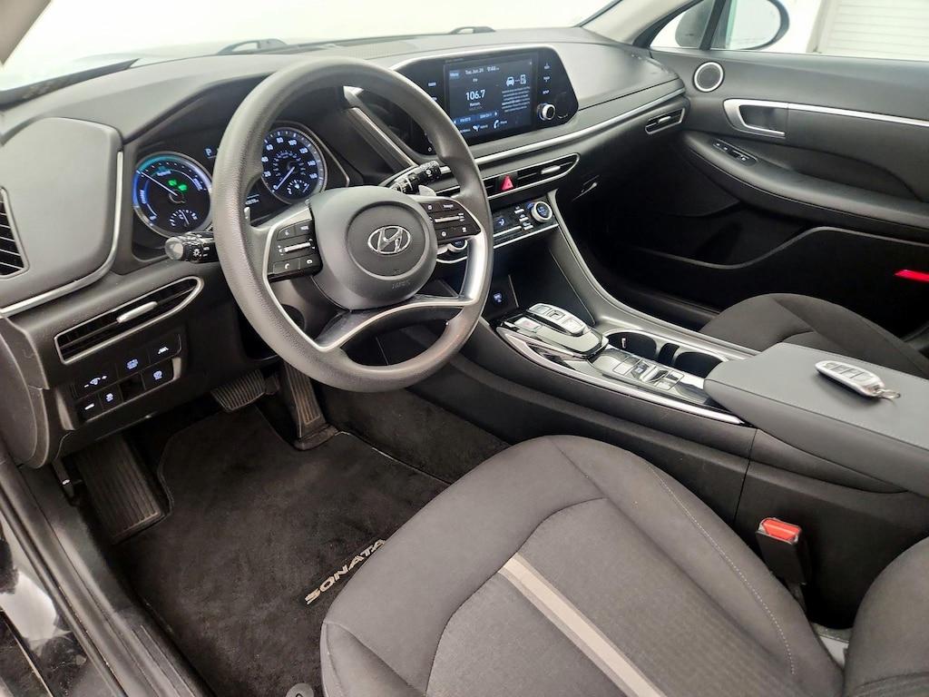used 2021 Hyundai Sonata Hybrid car, priced at $20,998